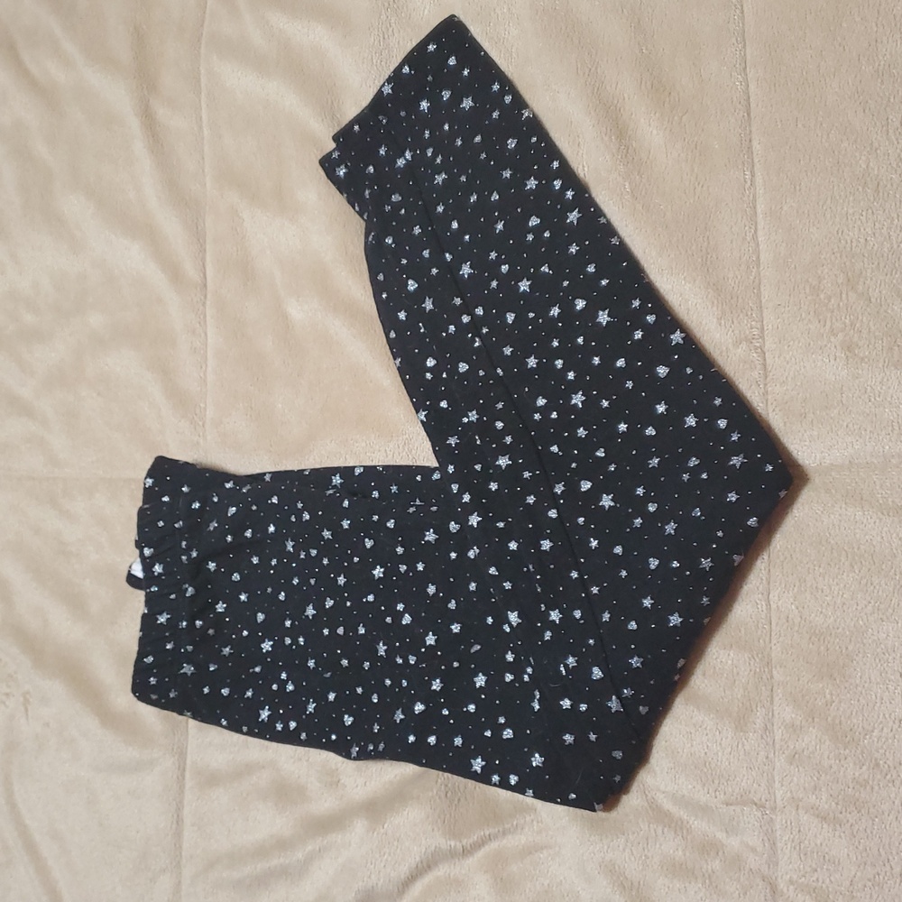 GAP Kid's Black Starry Jeggings 6-7